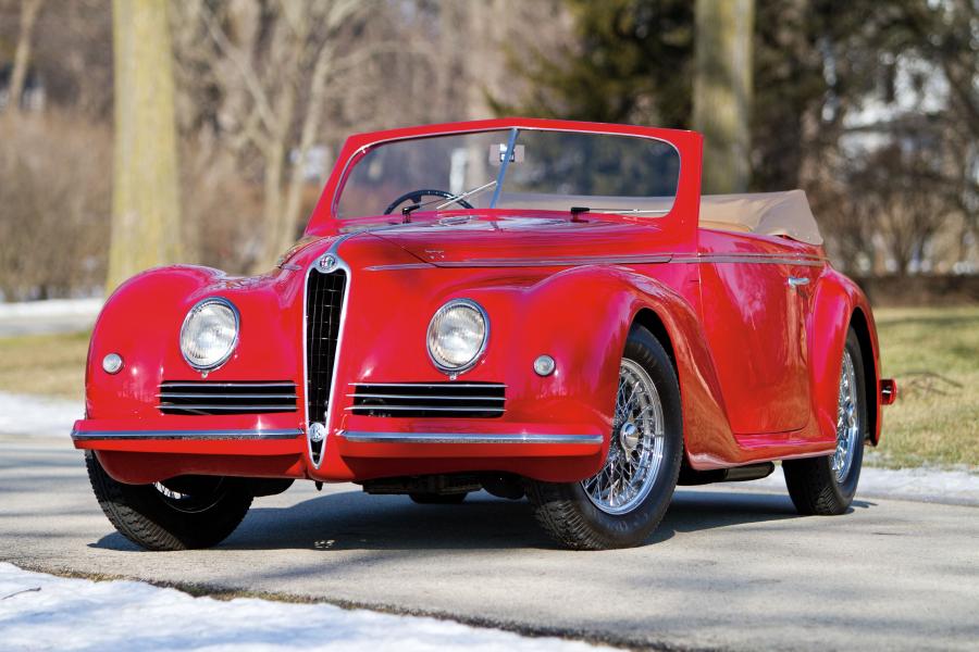  Alfa Romeo 6C 2500 Sport Cabriolet 1942 года  (фото 6 из 28)